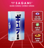Bao Cao Su Sagami Tight Fit Thiết Kế Lượn Sóng - Hộp 12 Chiếc