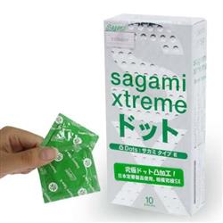 SAGAMI WHITE siêu gai hạt nổi ( HỘP 10 CÁI )