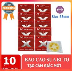 X-MEN thiết kế 6 bi mạnh mẽ, có kéo dài thời gian ( HỘP 1 CÁI )