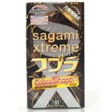 SAGAMI COBRA mỏng, thiết kế hình rắn hổ mang ( HỘP 10 CÁI )