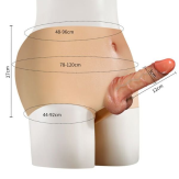 Dương Vật liền quần silicon( rộng và đặc)