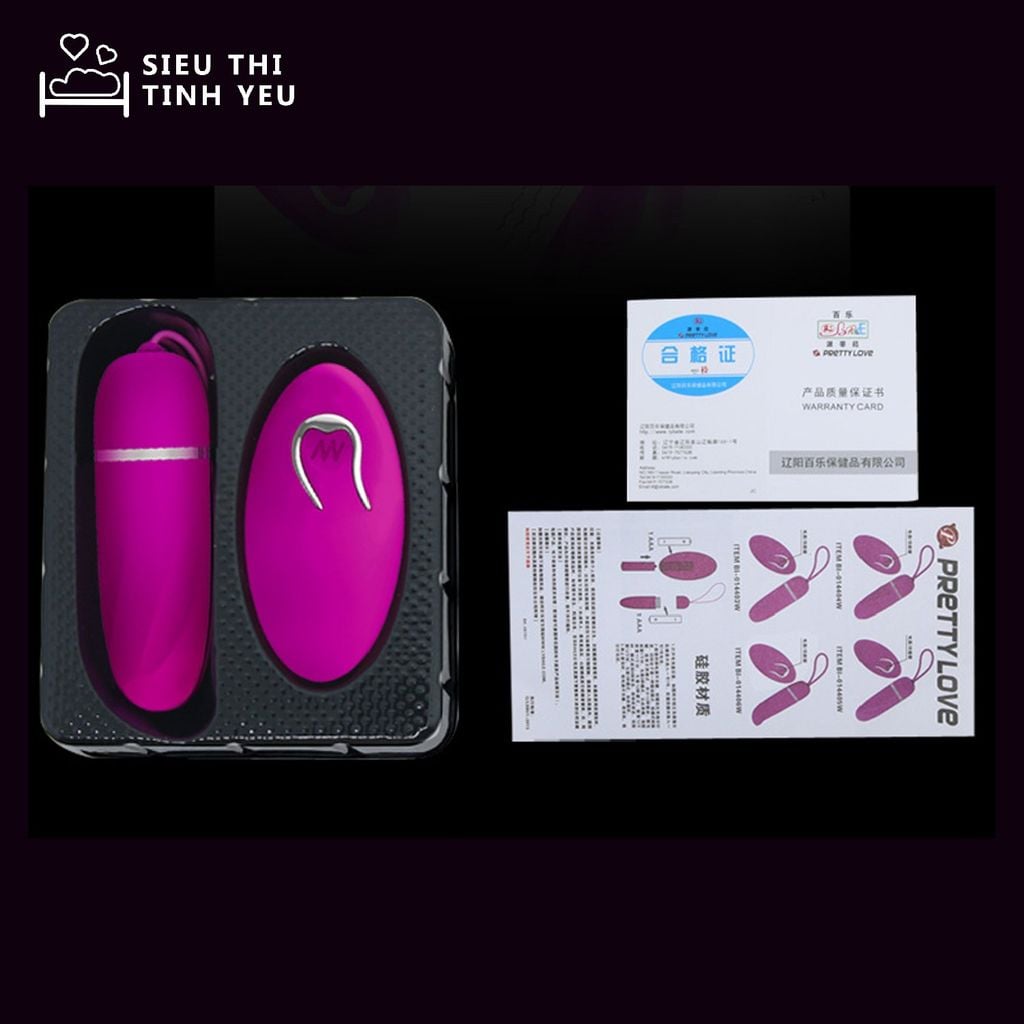 TRỨNG RUNG TÌNH YÊU KHÔNG DÂY PRETTY LOVE