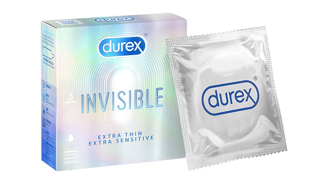 DUREX INVISIBLE cực siêu mỏng ( HỘP 3 CÁI )